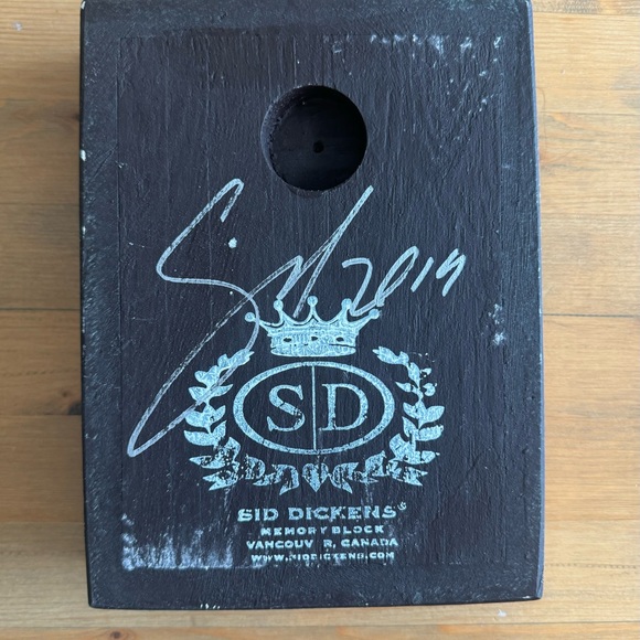 Sid Dickens signed memory block tile T-45 “Piano Keys” - retired - Picture 4 of 4